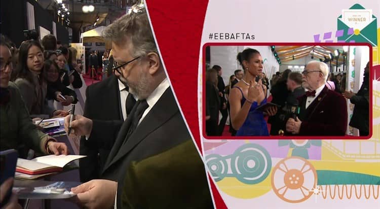 Diego Luna y Guillermo del Toro representan a México en los Premios BAFTA