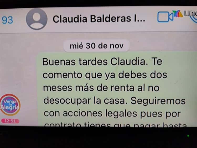 Presuntos adeudos de senadora Claudia Balderas llegan hasta televisión nacional