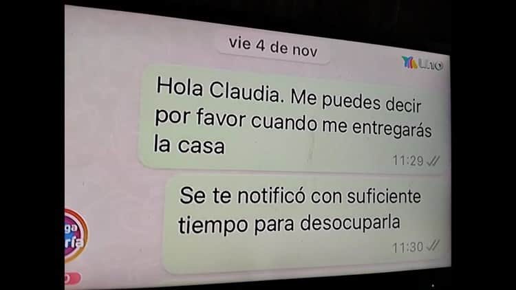 Exhiben a Claudia Balderas en ‘Venga la Alegría’ (+Video)