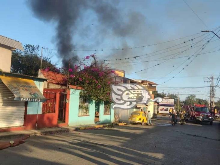 Incendio devasta vivienda La Luz Francisco I. Madero de Córdoba (+Video)