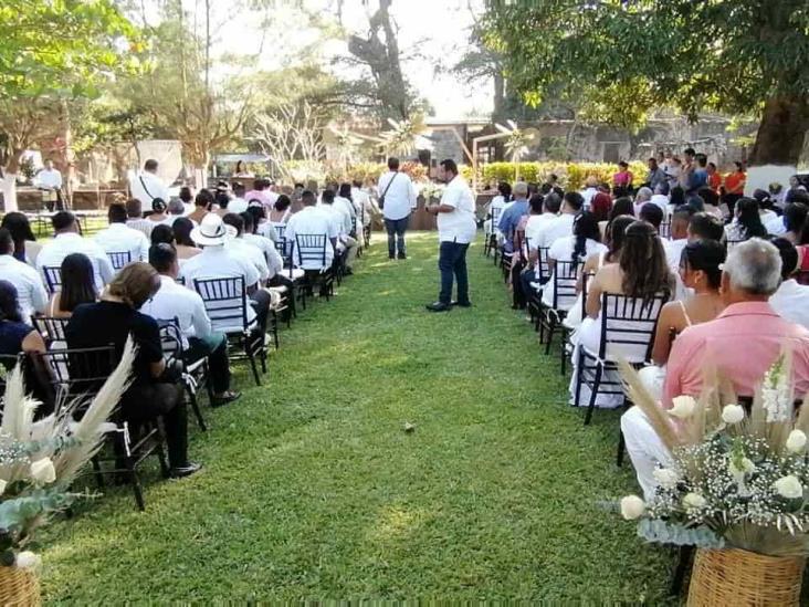 Cerca de 7 mil parejas se han dado el sí en bodas colectivas en todo Veracruz