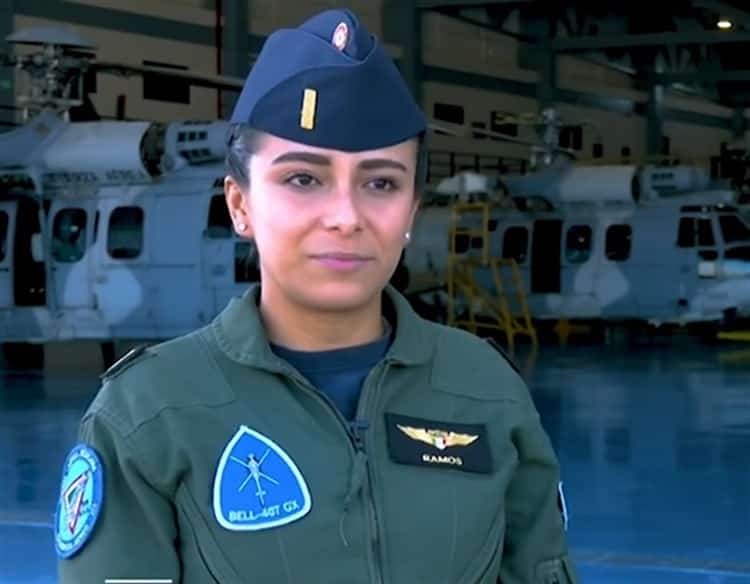 Top Gun Coatzacoalcos: Daniela Ramos logra sueño de ser helicopterista militar