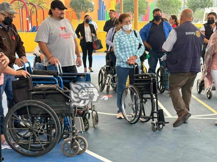 Enchúlame la silla beneficia a personas con discapacidad en Poza Rica (+Video)