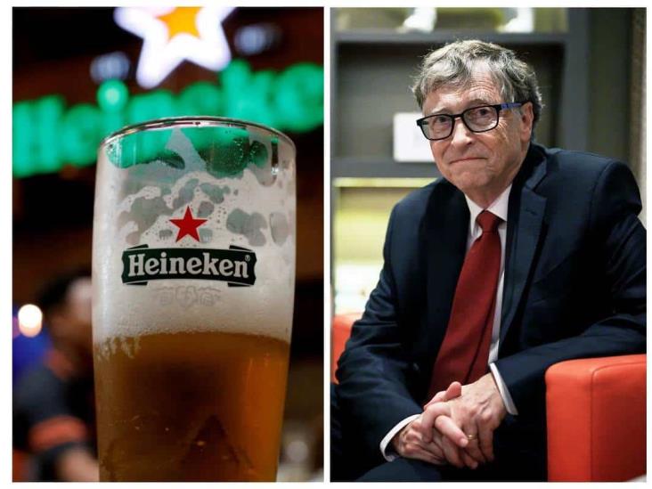 Bill Gates ‘le entra’ a la cerveza; compra acciones de Heineken