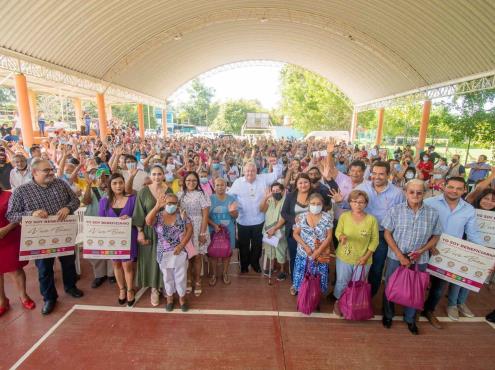 ‘Vivir bien’ busca beneficiar a más de 37 mil familias en Poza Rica