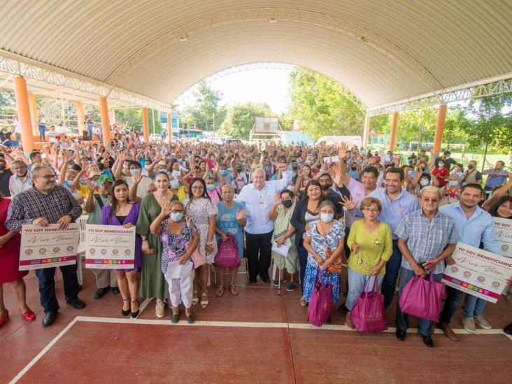 ‘Vivir bien’ busca beneficiar a más de 37 mil familias en Poza Rica