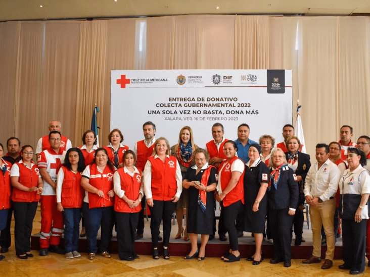 Cruz Roja Mexicana de Veracruz obtiene importante donativo gubernamental