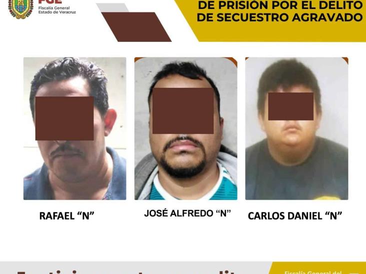 Dan sentencia de 50 años de prisión a tres secuestradores en Xalapa