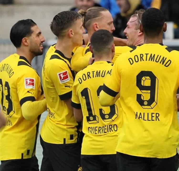 Es Borussia dortmund líder provisional en Alemania