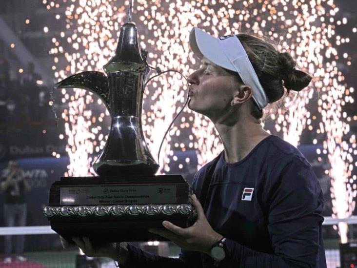 Barbora Krejcikova se lleva el WTA de Dubái