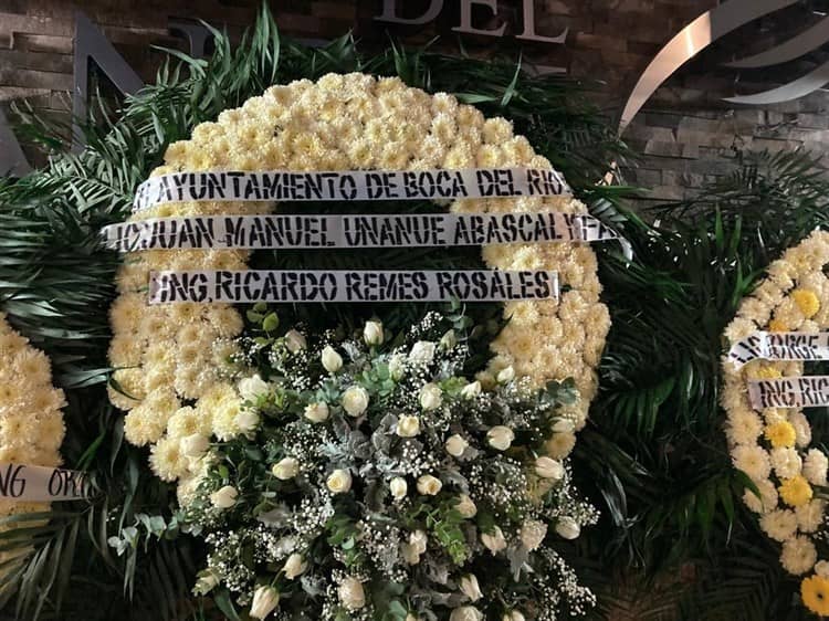 Dan último adiós a Ricardo Remes Rosales, primer alcalde de Boca del Río