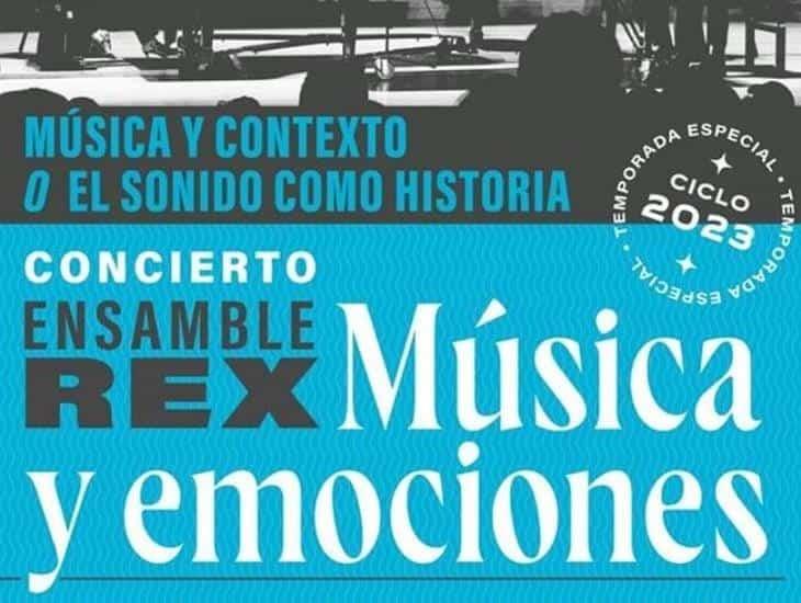 Ensamble Rex presenta Música y emociones el 28 de febrero en el Teatro Clavijero