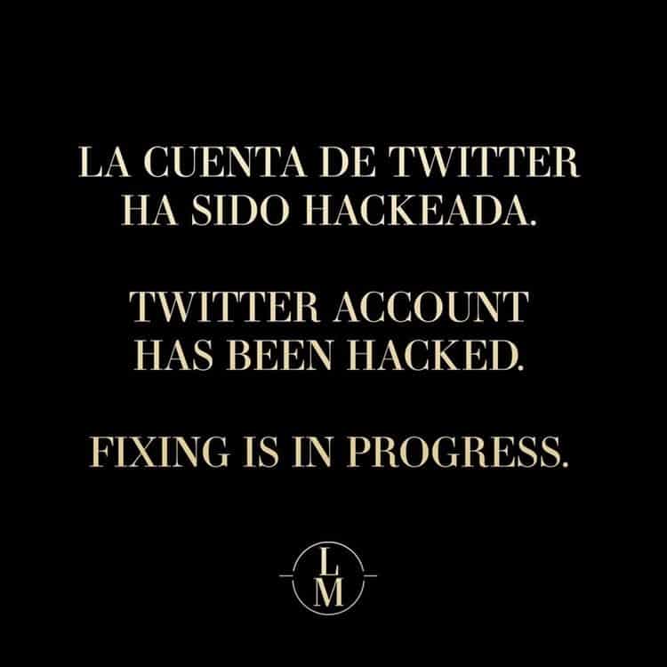 Hackean a Luis Miguel en Twitter
