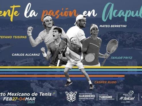 Matteo Berrettini, Rodrigo Pacheco y Casper Ruud ya están en Acapulco para el Abierto Mexicano de Tenis