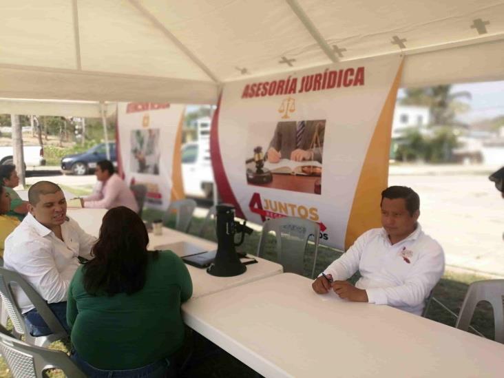 ¡Les llevan esperanza! Realizan jornadas de apoyo a familias vulnerables de Coatzacoalcos