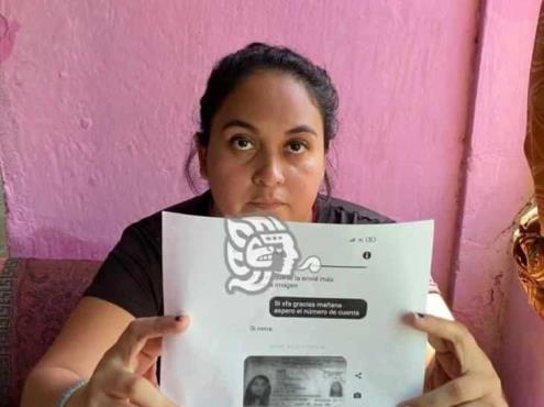 ¡Vive angustiada! usan su nombre para estafar en grupos de Facebook en Minatitlán