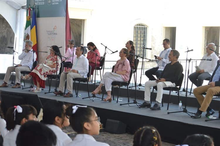 Beatriz Gutiérrez Müller encabeza Fandango por la Lectura desde Veracruz  (+ Video)