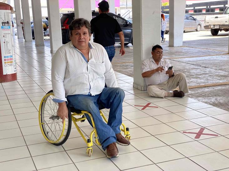 En Coatzacoalcos las rampas y accesos no son aptos para discapacitados