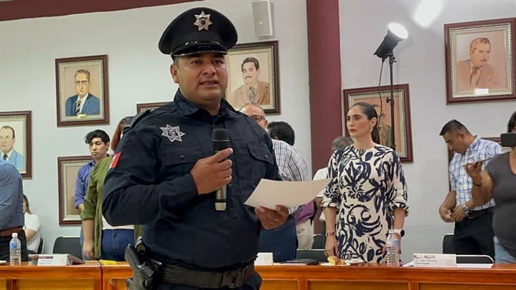 Ezequiel González, nuevo comandante de la Policía Municipal de Poza Rica