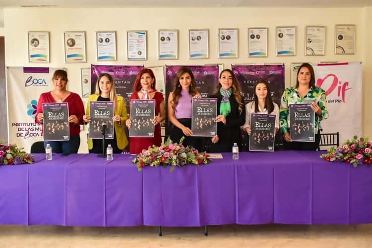 Realizarán la obra con causa “Ellas” por el Día de la Mujer en Boca del Río