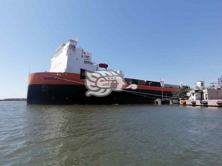 Ferrobuque Cherokee’ vuelve al Puerto de Coatzacoalcos