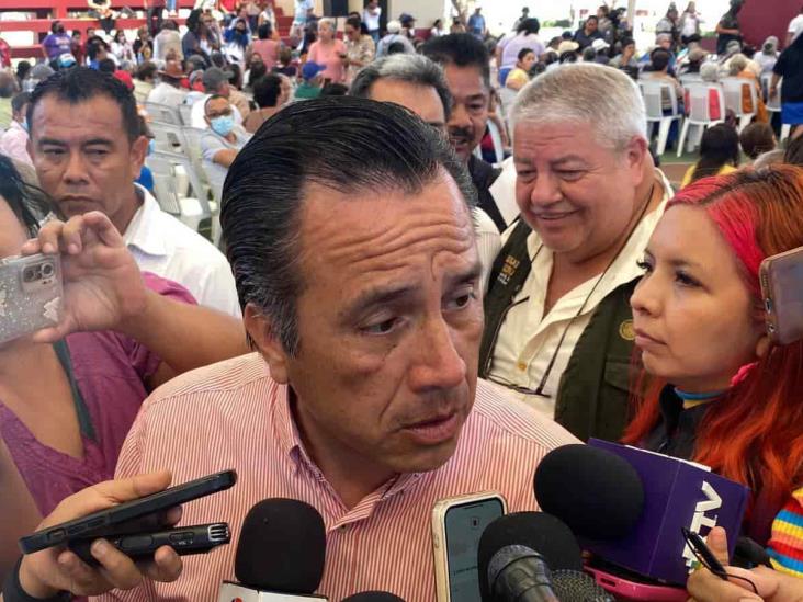 Exige Cuitláhuac García que denuncia contra Hugo Gutiérrez sea formal