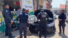 En Acayucan, fue a Hacienda a reemplacar su auto; resultó robado (+Video)