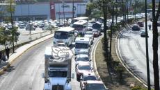 ¡Un caos! Entrada a Xalapa, colapsada por accidentes vehiculares (+Video)