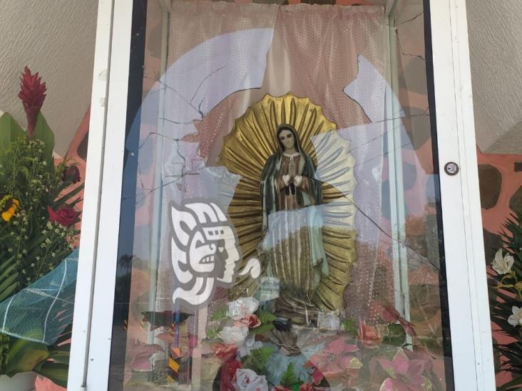 Vandalizan ermitas guadalupanas en Misantla