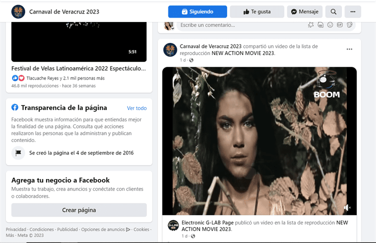 Hackean página del Carnaval de Veracruz 2023 por tercera ocasión; publican contenido para adultos