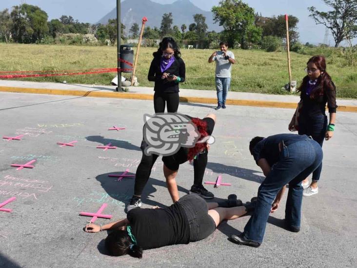 Protesta Marea Verde Altas Montañas en Fiscalía de Orizaba; exige justicia para víctimas de feminicidio (+Video)