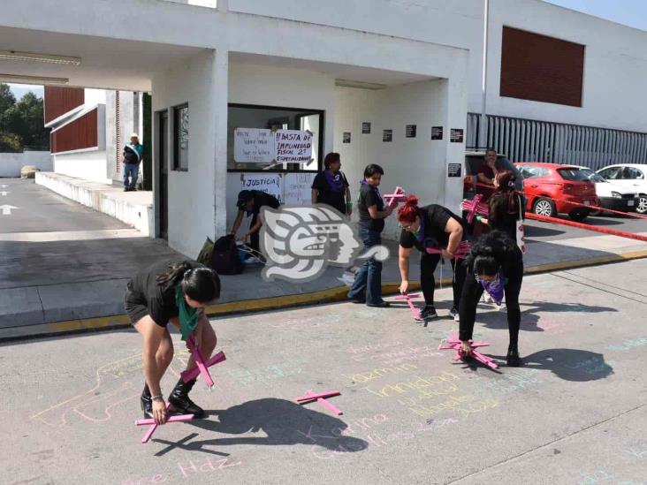 Protesta Marea Verde Altas Montañas en Fiscalía de Orizaba; exige justicia para víctimas de feminicidio (+Video)