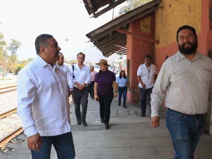 Avanzan gestiones para haya nuevas estaciones del ferrocarril en centro de Veracruz