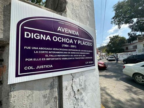 También en Poza Rica, feministas renombran calle