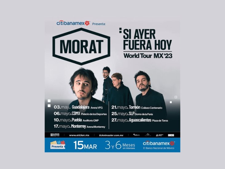 Morat regresa a México con gira Si ayer fuera hoy
