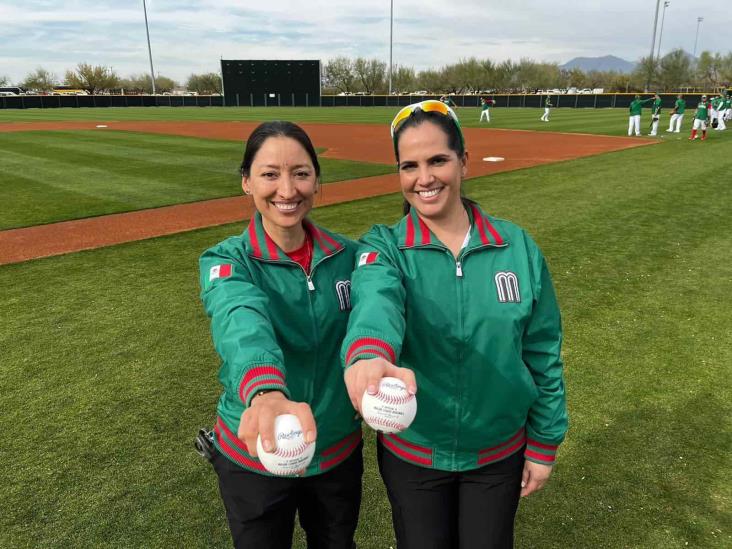 Mariana y Maritza se abren paso en Selección Mexicana de Beisbol