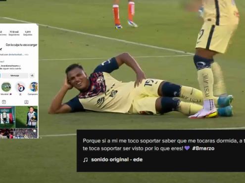 Denuncian en redes a “Mozumbito” Martínez, jugador del América por agresión sexual