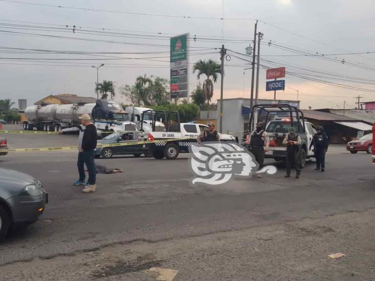 Fallece hombre originario de Córdoba atropellado en Rancho Trejo, en Amatlán