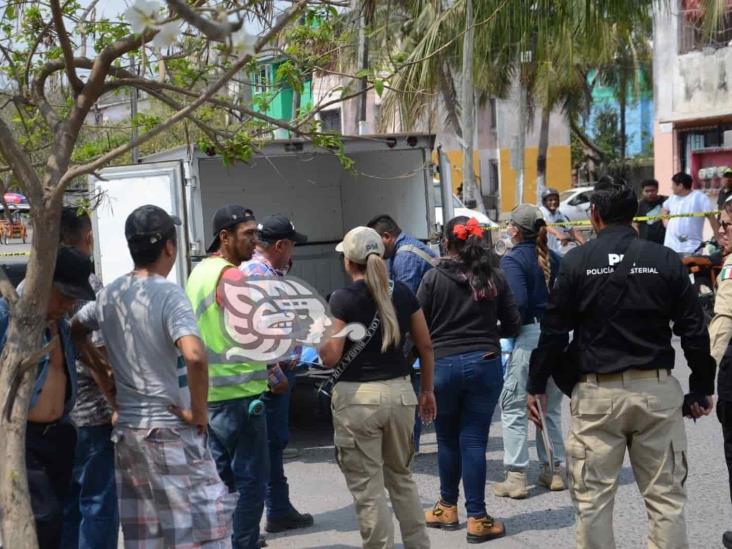Tragedia en Veracruz; por ir peleando, marino fallece atropellado (+Video)