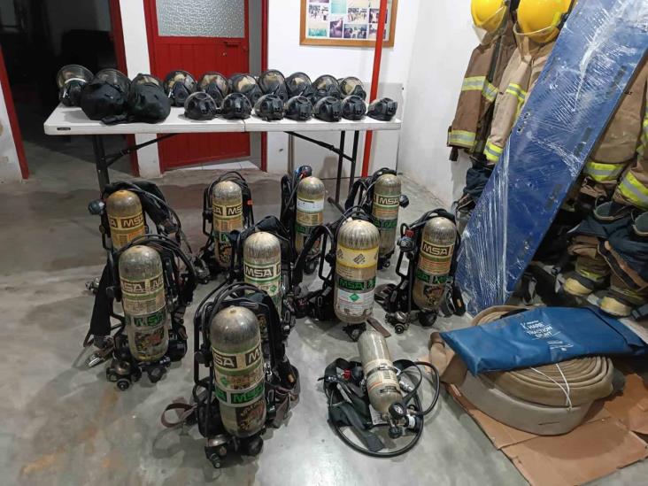 Recibirán importante donativo bomberos de Misantla