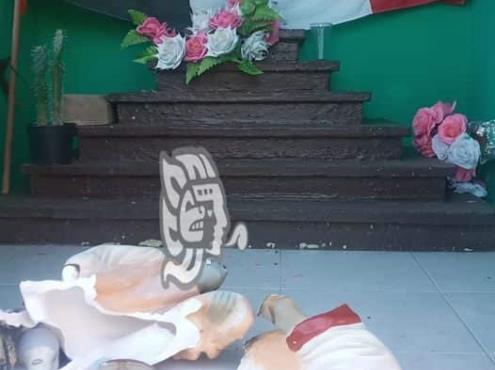 Continúan vandalizando ermitas católicas en Misantla