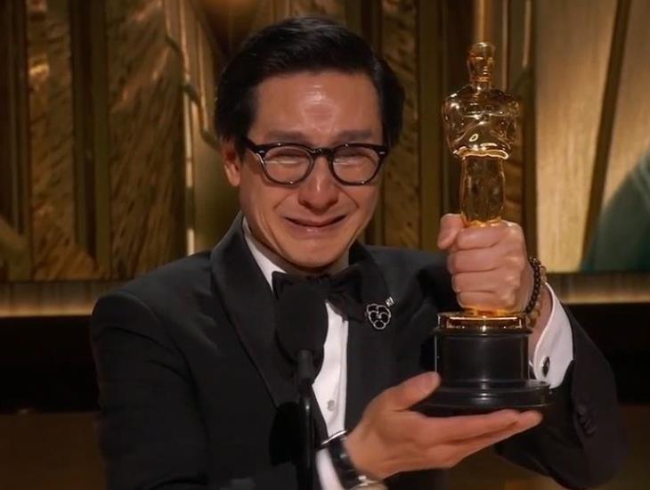 ¡Mantén tus sueños vivos!: Ke Huy Quan recibe entre lágrimas el Óscar a Mejor Actor de Reparto