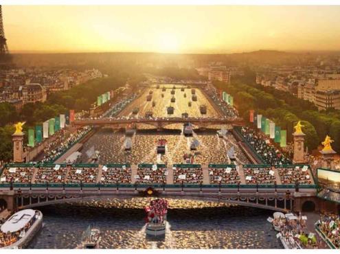 ¡Será bellisimo! Inauguración de Juegos Olímpicos París 2024 los deportistas navegarán en el Río Sena