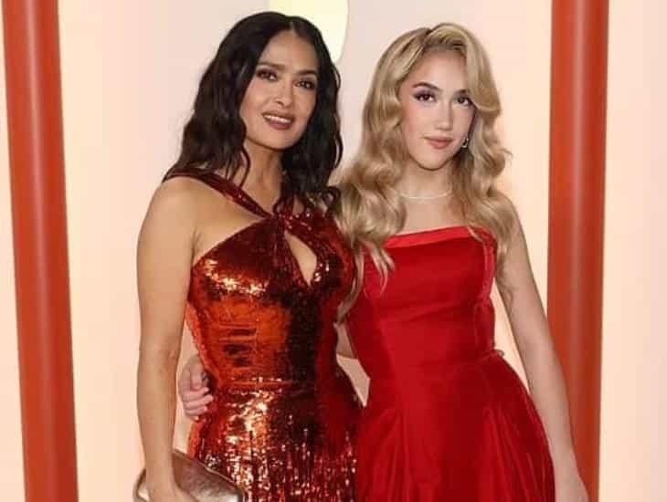 Valentina Pinault rescata vestido de Salma Hayek en los Oscar