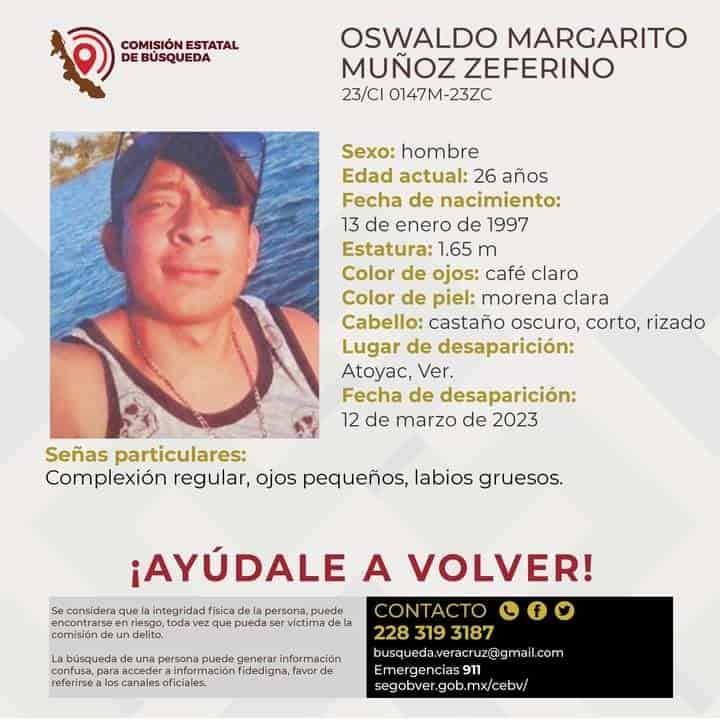 Desaparecen dos jóvenes en la zona centro de Veracruz