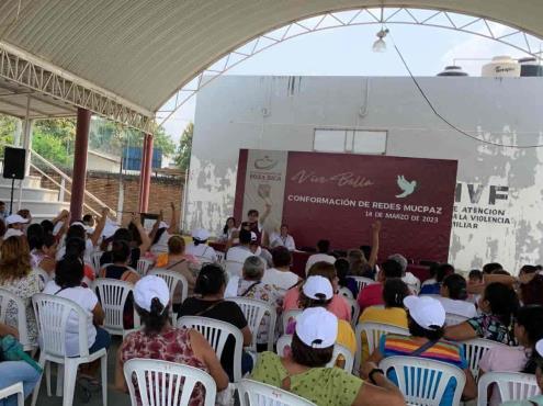 Integran a mujeres de Poza Rica a red de promotoras de la paz