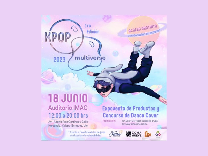 Festival Kpop Multiverse 2023, próximo 18 de junio en Xalapa