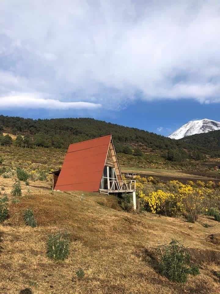 Granizada pintó de blanco al Pico de Orizaba