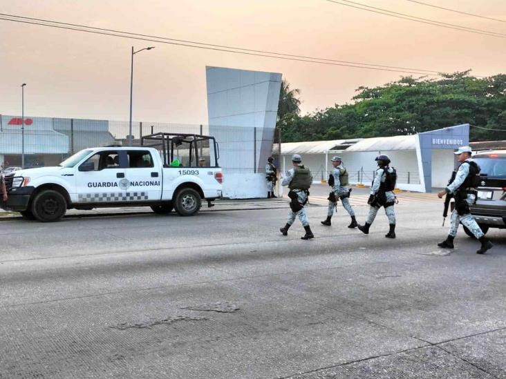 Exigen más seguridad frente a central camionera de Coatzacoalcos