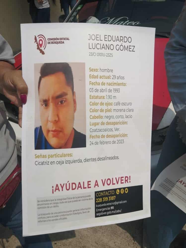 Buscan a joven desaparecido desde el mes de febrero